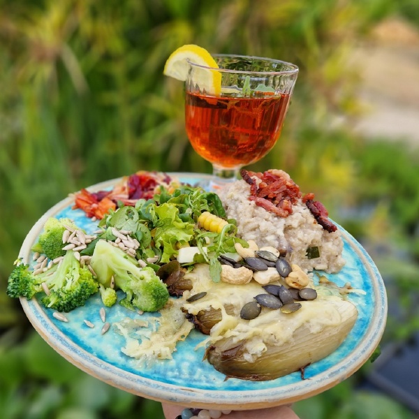 heerlijk retraite eten bij Simply Canvas Farm heerlijk retraite eten bij Simply Canvas Farm