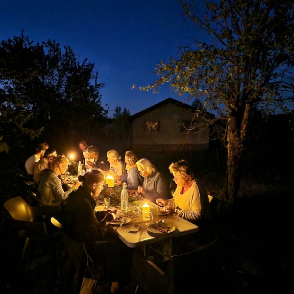 heerlijk eten tijdens je retraite bij Simply Canvas Farm in Frankrijk heerlijk eten tijdens je retraite bij Simply Canvas Farm in Frankrijk